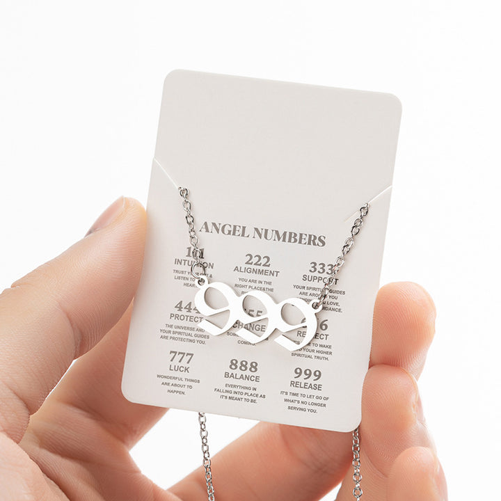 Angel Number Necklace
