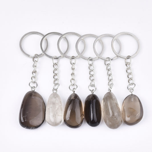 Smokey Quartz Key Chain