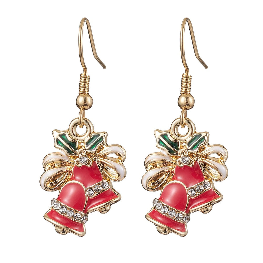 Christmas Bell Dangle Earrings