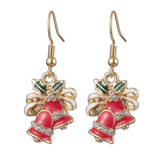 Christmas Bell Dangle Earrings