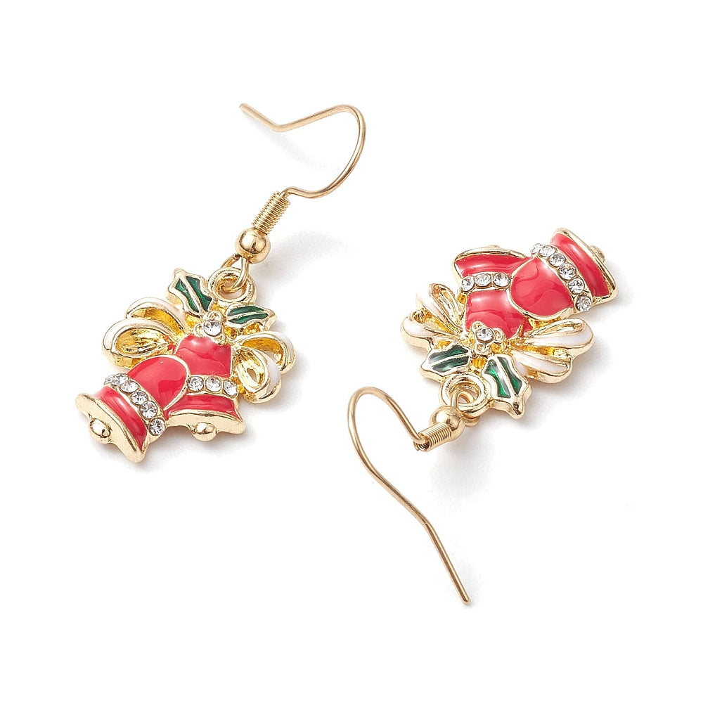 Christmas Bell Dangle Earrings