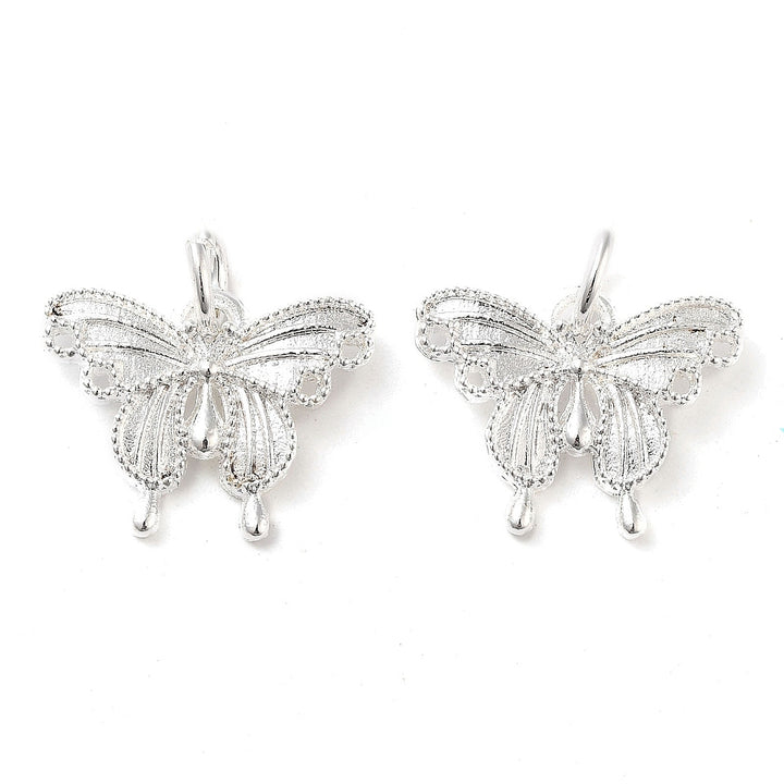 Silver Butterfly Charm