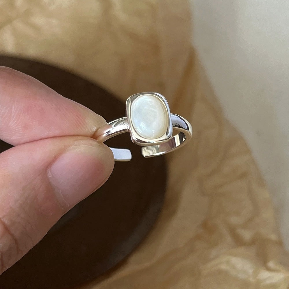 Moonstone Cuff Ring
