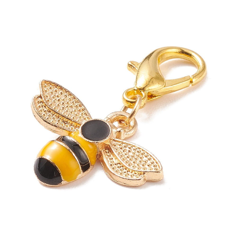 Enamel Bee Charm