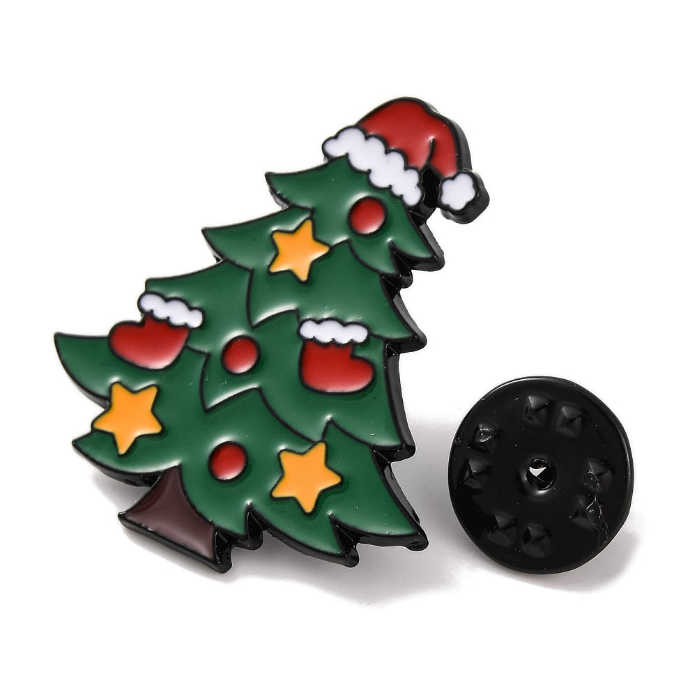 Holiday Cheer Christmas Tree Enamel Pin
