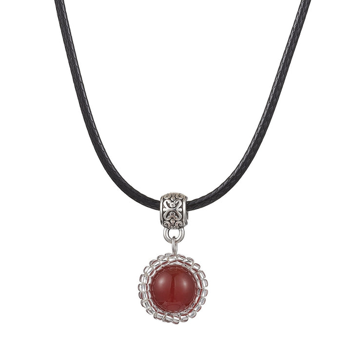 Carnelian Pendant Necklace