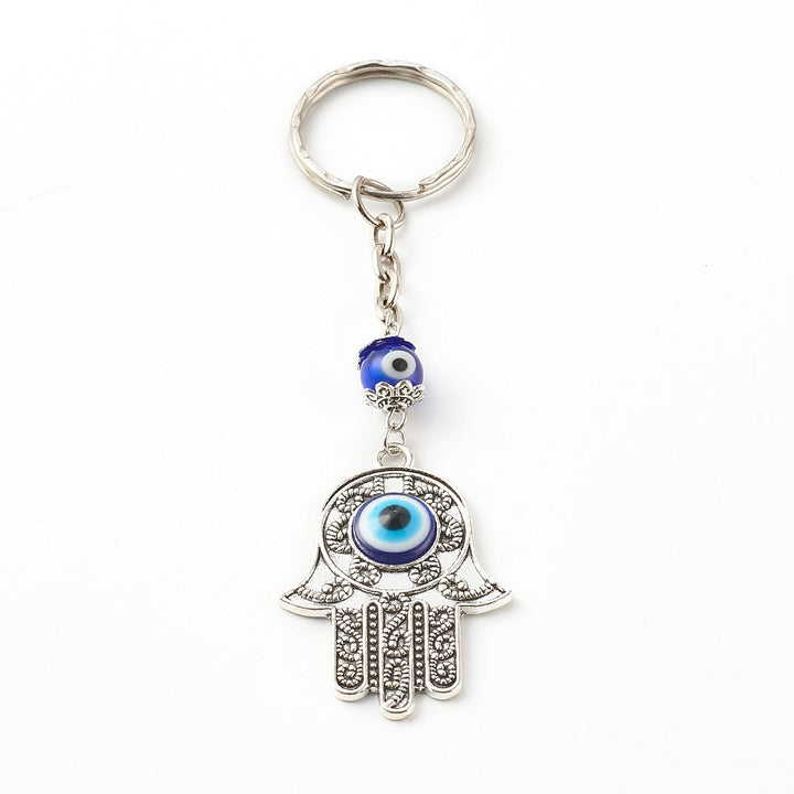 Hamsa Hand &amp; Evil Eye Key Chain