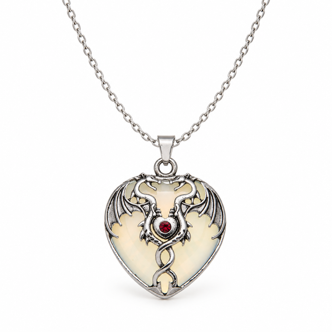 Dragon Heart Opalite Necklace