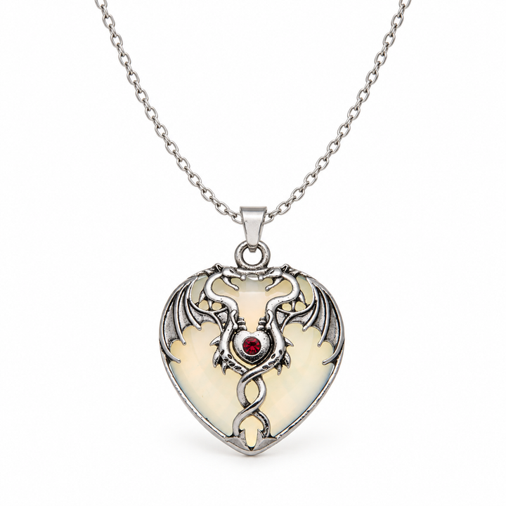 Dragon Heart Opalite Necklace