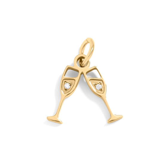 Raise a Glass Charm