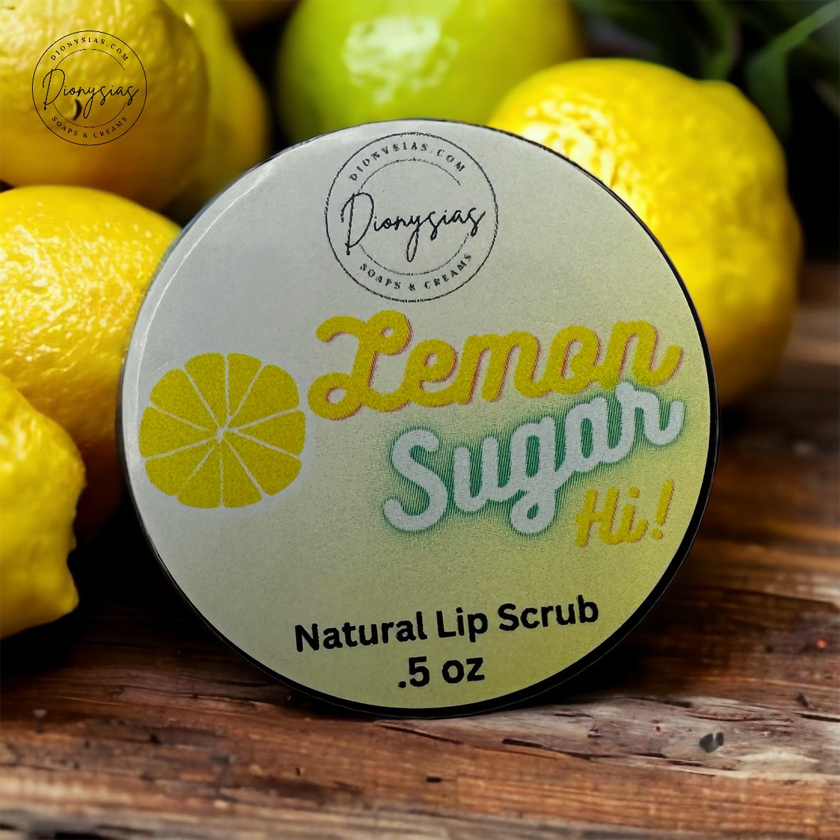 Lemon Sugar Hi! (lip scrub)