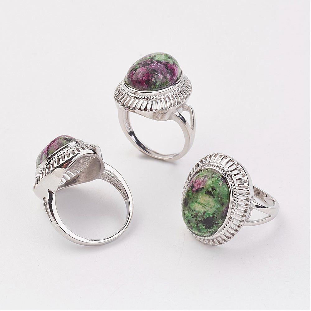 Ruby In Zoisite Ring