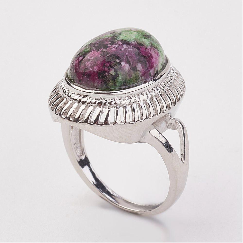 Ruby In Zoisite Ring