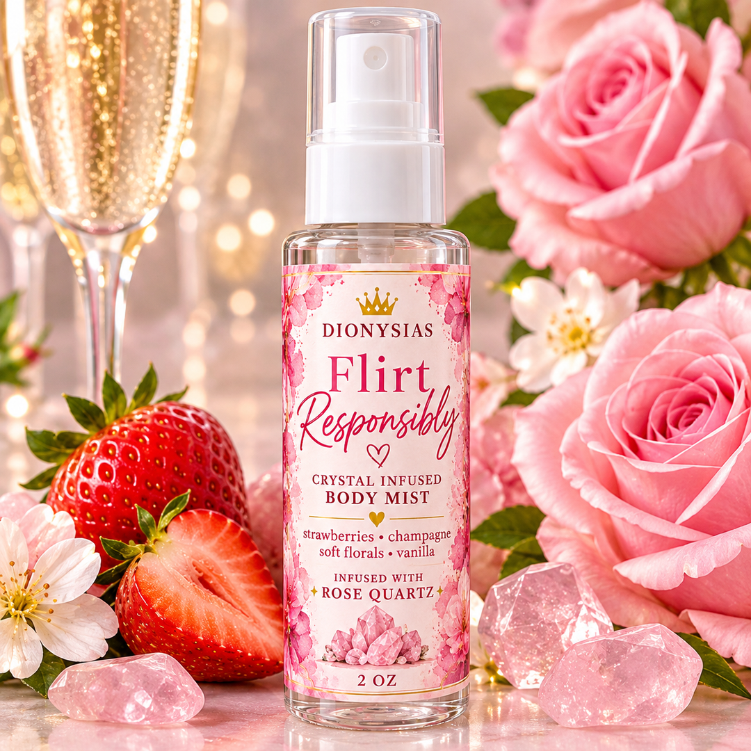 Flirt Responsibly Crystal Infused Body Mist