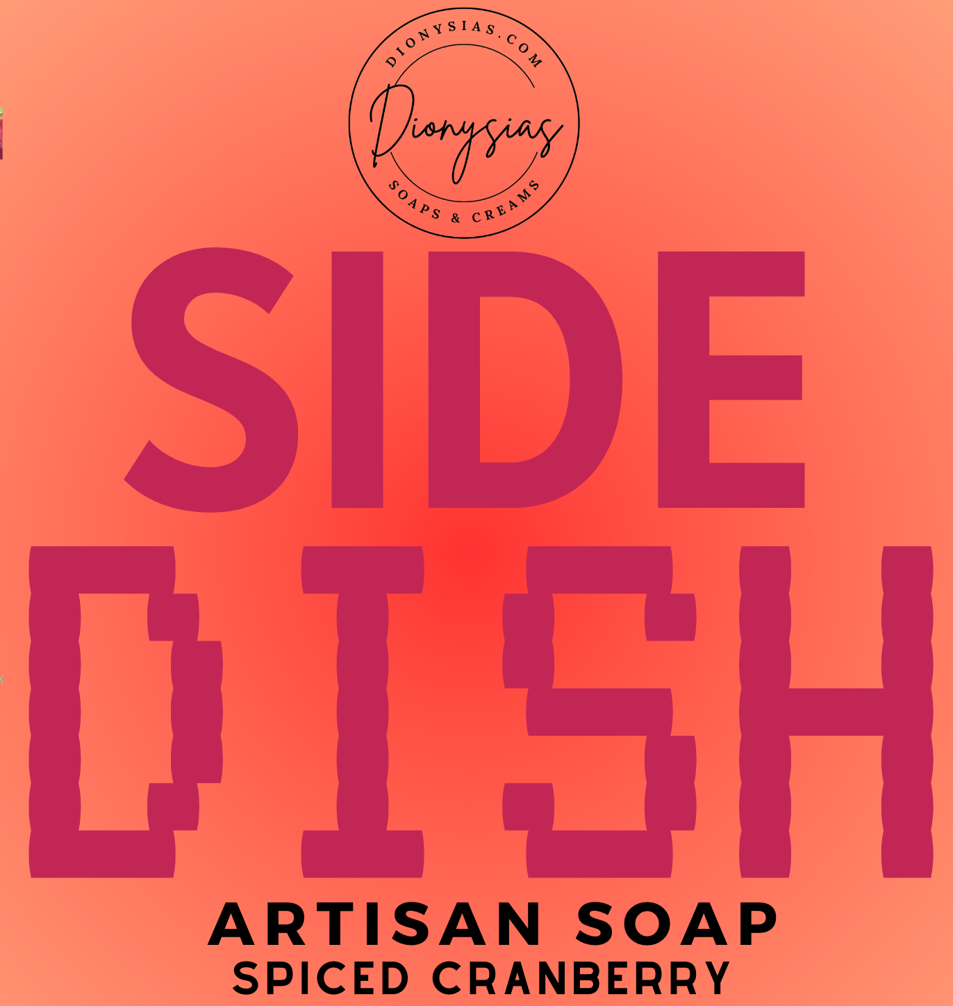 Side Dish(artisan soap)