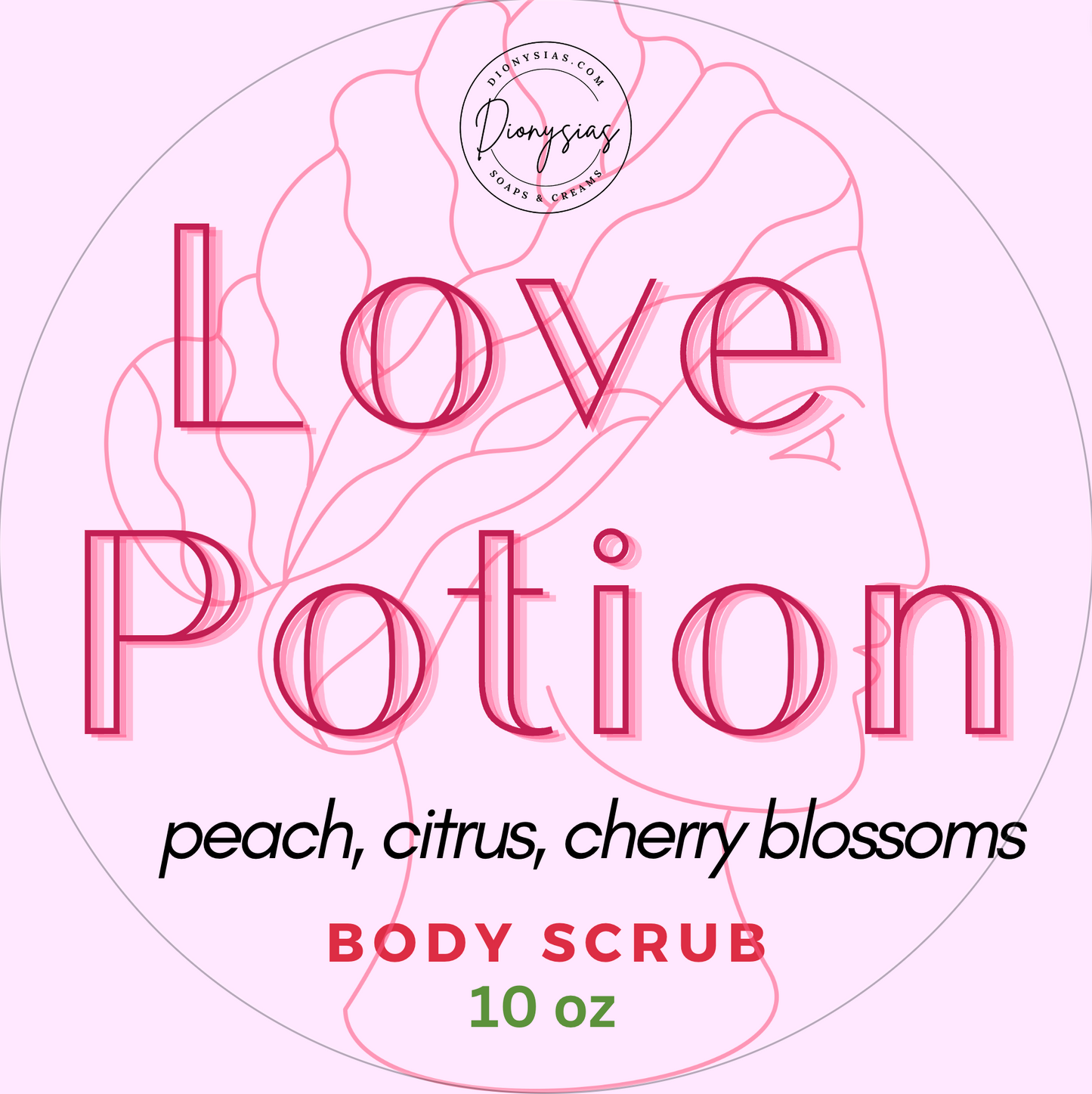 Love Potion body scrub