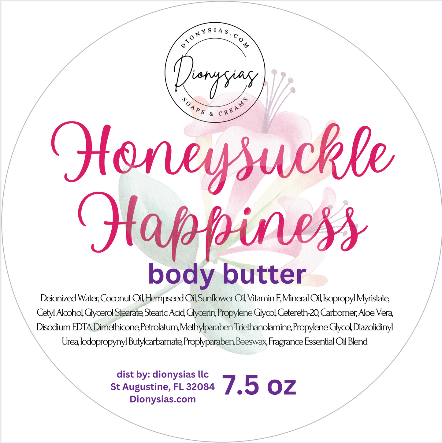 Honeysuckle Happiness (butter)