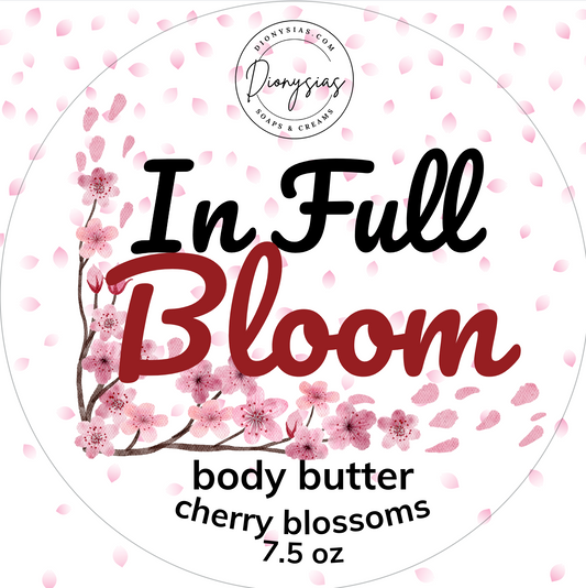 In Full Bloom body butter
