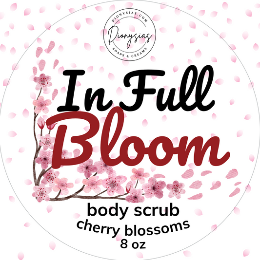 In Full Bloom body scrub