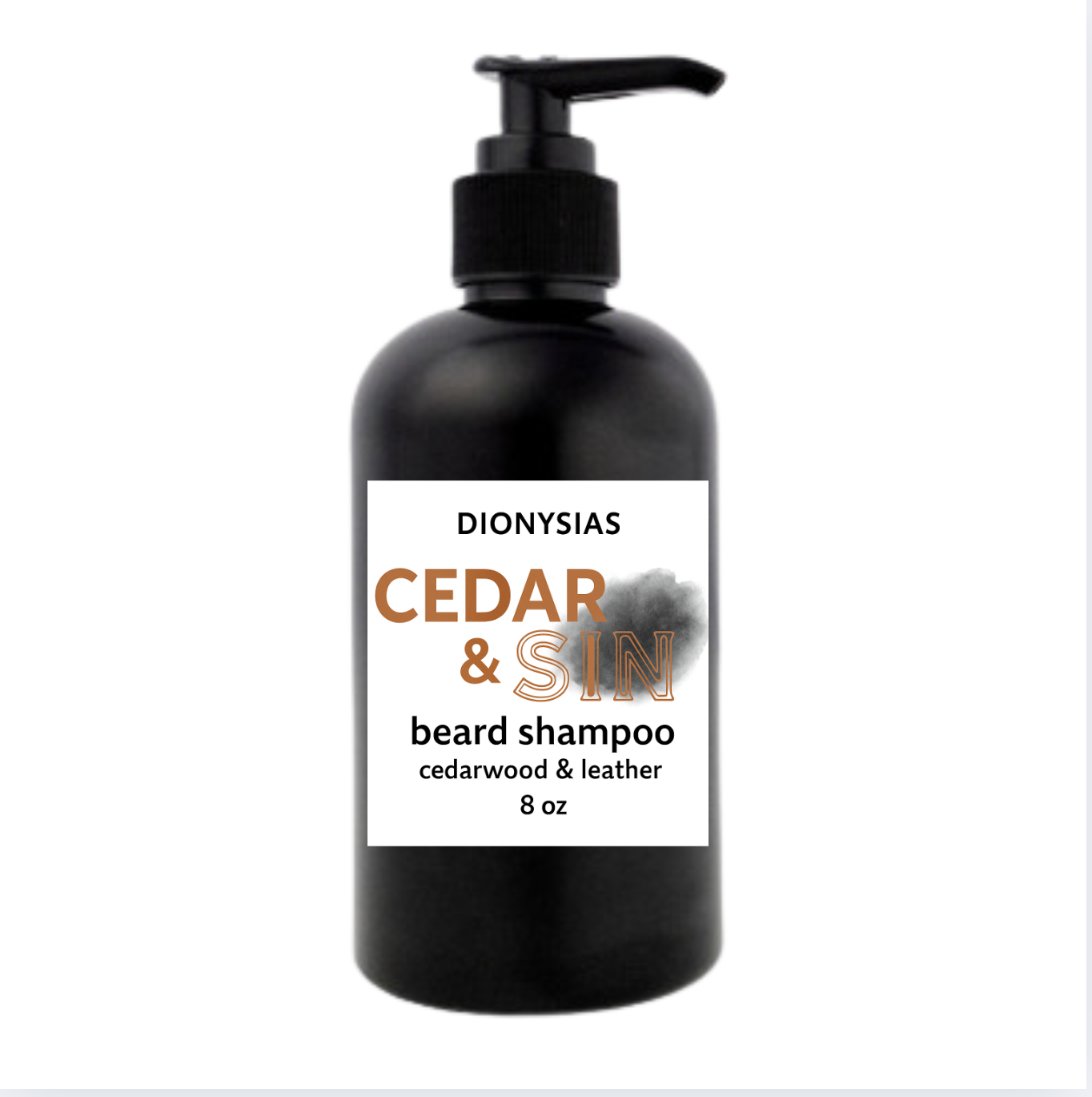 Cedar & Sin beard shampoo