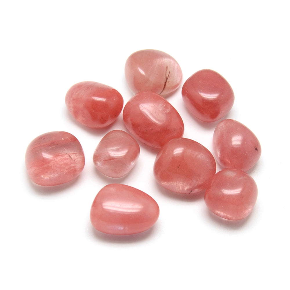 Cherry Quartz Tumbled Stone