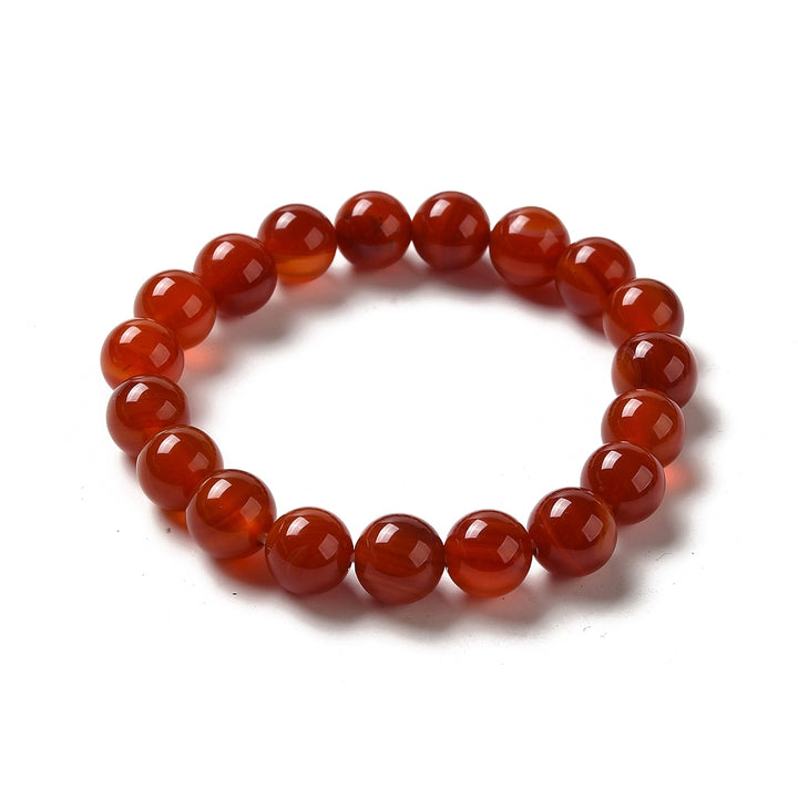 Carnelian Beaded Bracelet