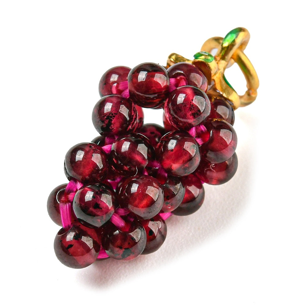 Garnet Cluster Pendant – Grape Charm