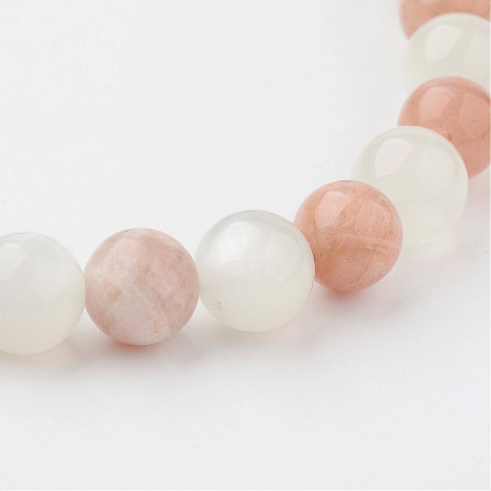 Moonstone Beaded Bracelet