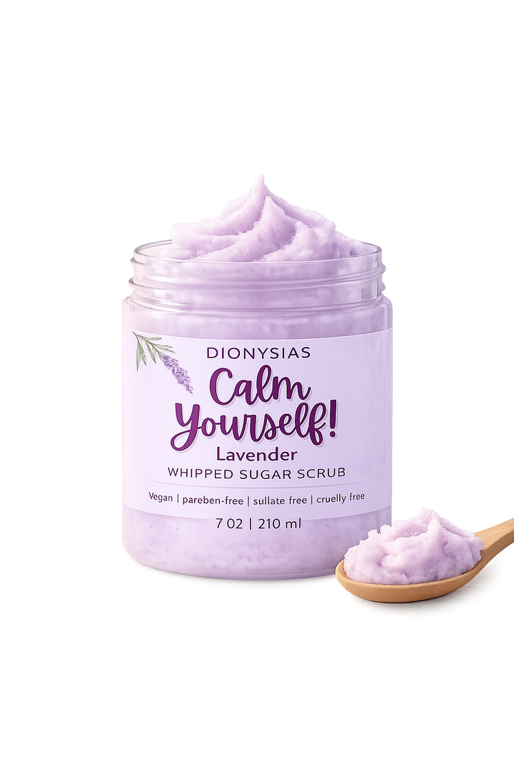 Calm Yourself! Whipped Sugar Scrub