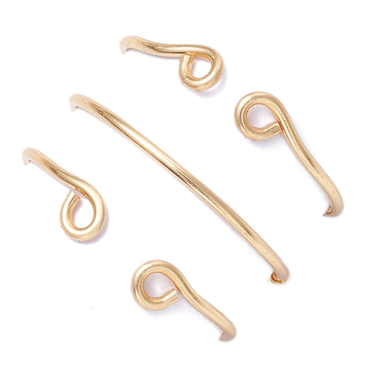 Garnet Wire-Wrapped Symbol Ring Set (3-Piece)