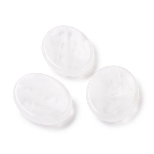 Clear  Quartz Palm Stone