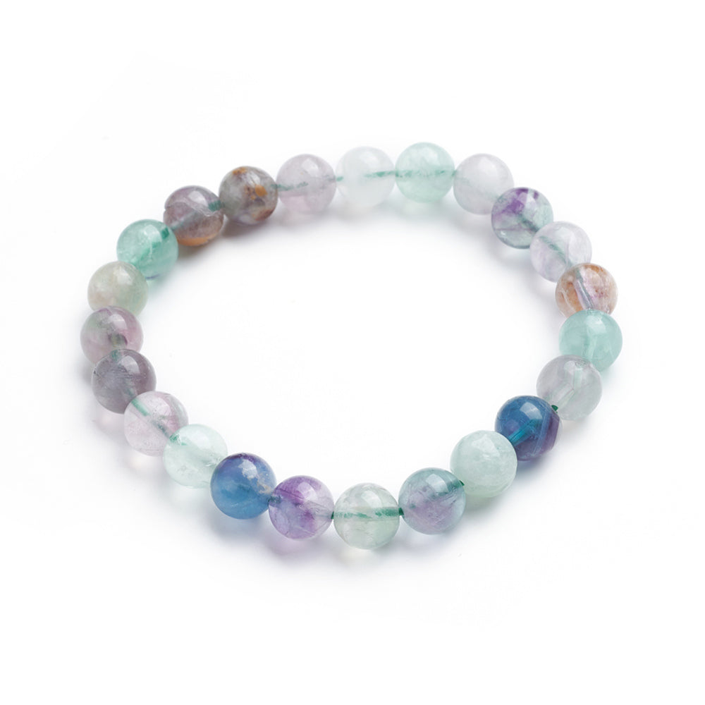 Fluorite BEADED BRACELET