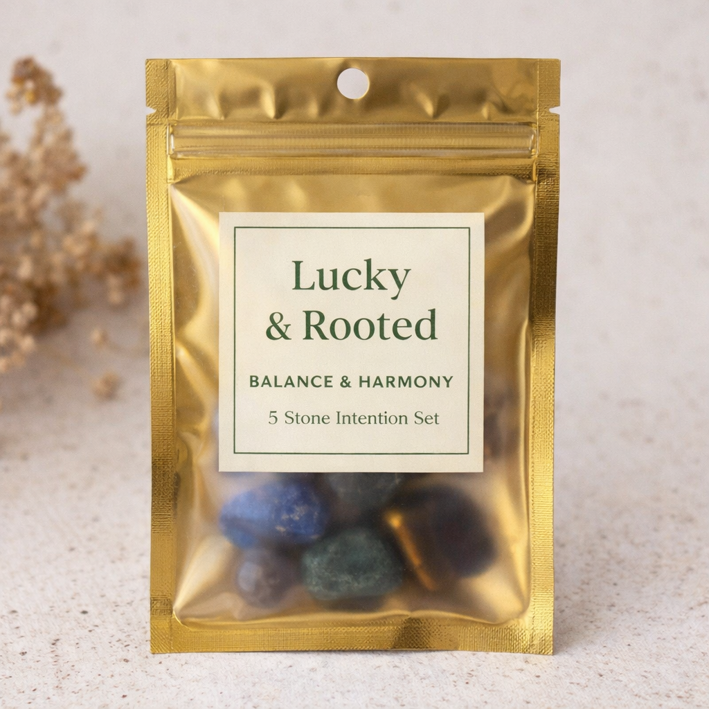 Lucky & Rooted - Balance & Harmony Intention Stones