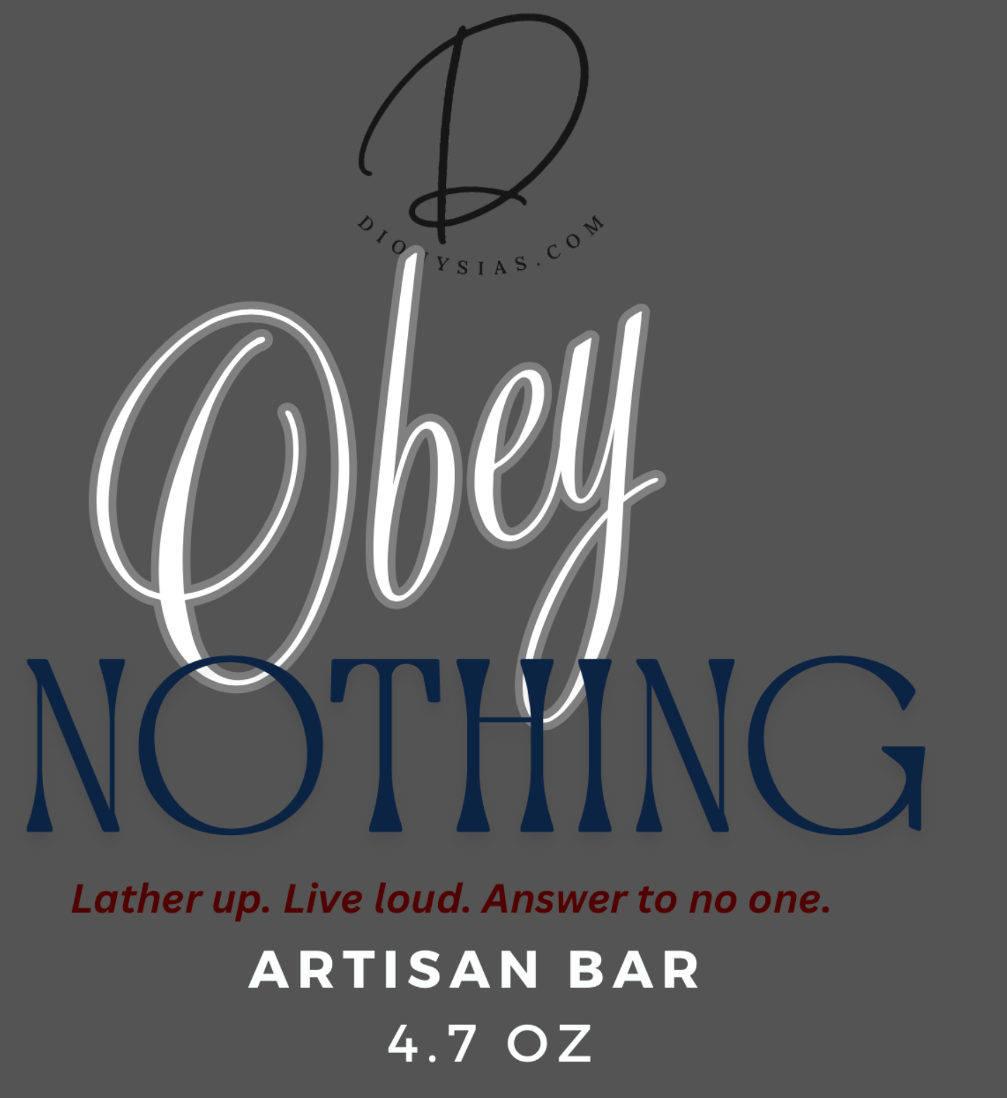 Obey Nothing Artisan Bar