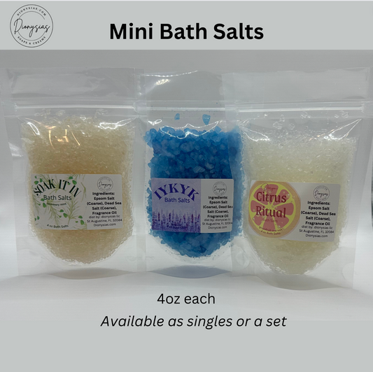 Mini Bath Salts (singles)